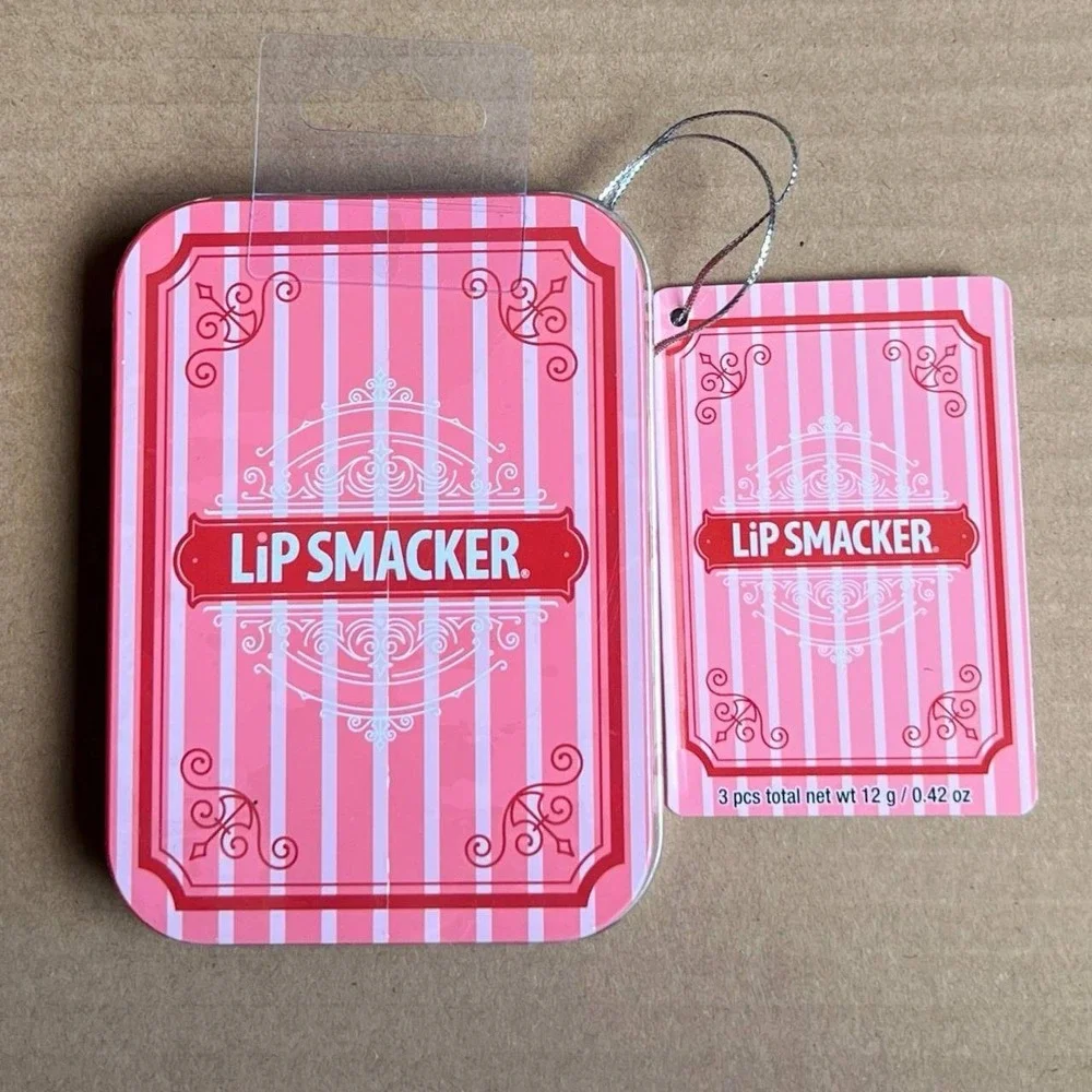 Lip Smacker Lip Balm Trio-Gingerbread Cookie/ Sprinkle Cookie/ Oatmeal Cookie